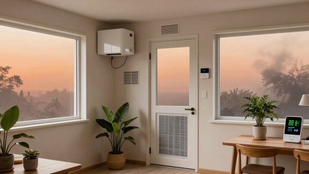 smoke filtration and sealing