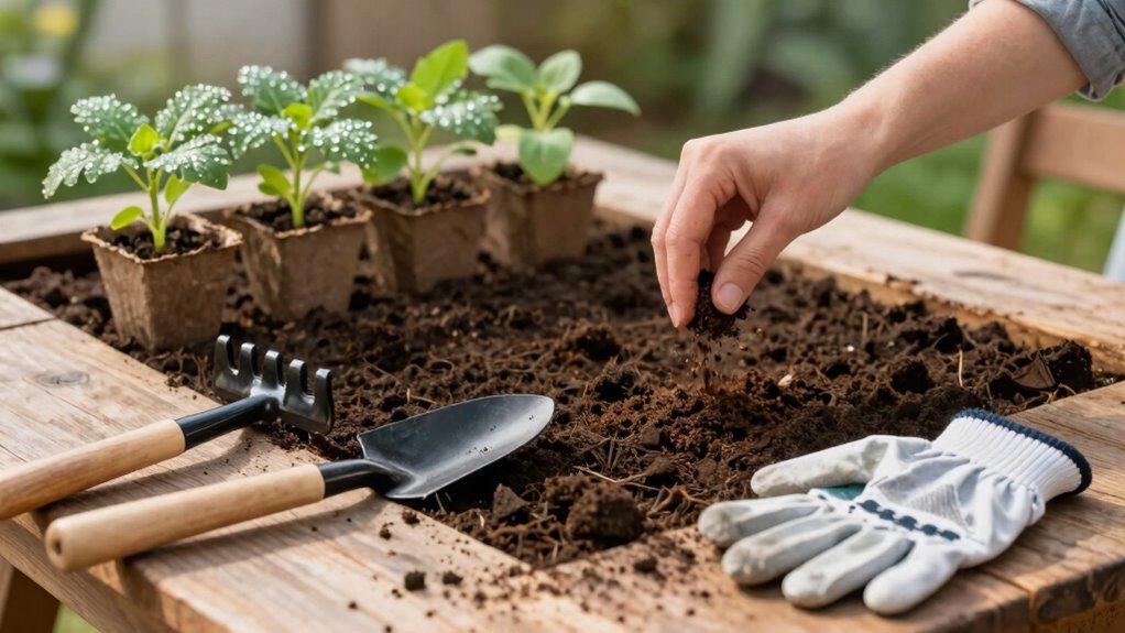 spring planting bed preparation