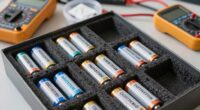 store batteries properly safely