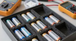 store batteries properly safely