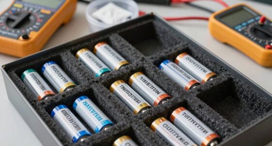 store batteries properly safely