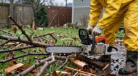 storm debris removal safety