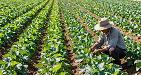 timing crops to reduce pests