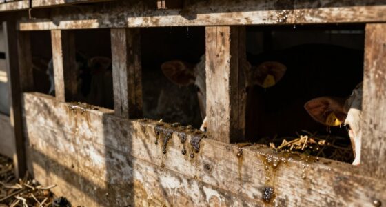 unfavorable calf hutch conditions