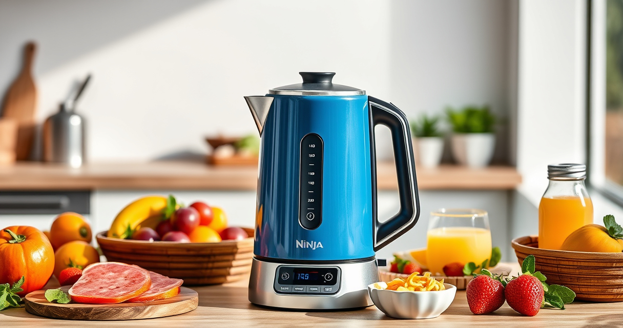 Cool Summer Iced Tea with the Ninja KT200BL Electric Kettle