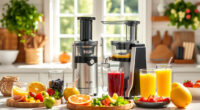 Fresh Summer Juice with Ninja NeverClog Cold Press Juicer