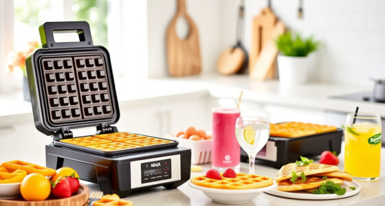 Perfect Summer Waffles with the Ninja Belgian Waffle Maker Pro