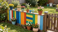 10 Dazzling DIY Ideas To Landscape Your Garden Fence And Add Style And Color To Your Yard