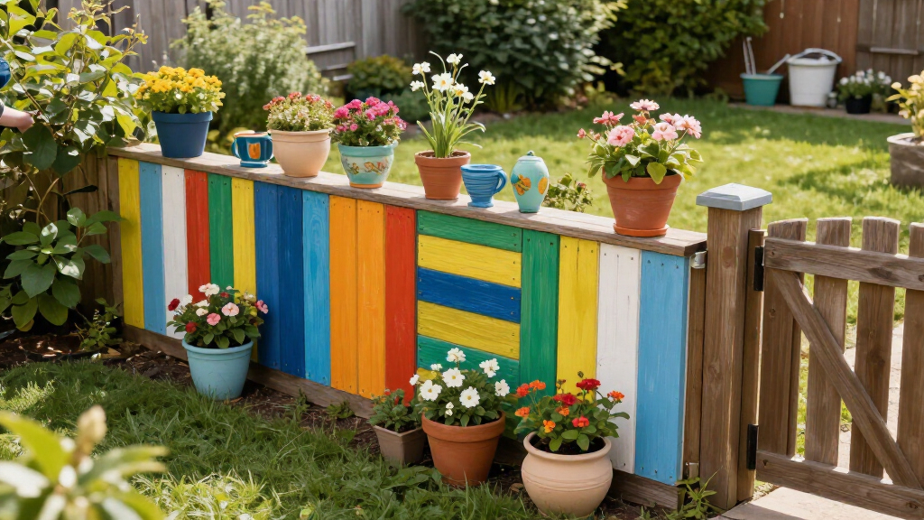 10 Dazzling DIY Ideas To Landscape Your Garden Fence And Add Style And Color To Your Yard
