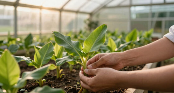 Bananas Sprout In Rayleigh Garden UK After 15 Years