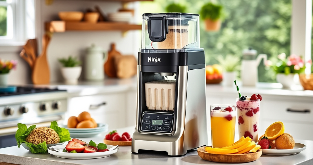 Beat the Heat with Homemade Ice Cream Using Ninja CREAMi XL