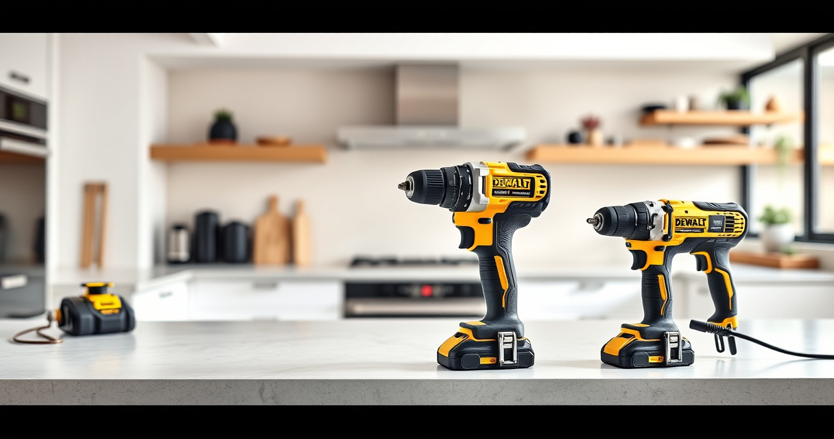 DEWALT ATOMIC Drill vs DEWALT XR Impact Driver: Full Comparison