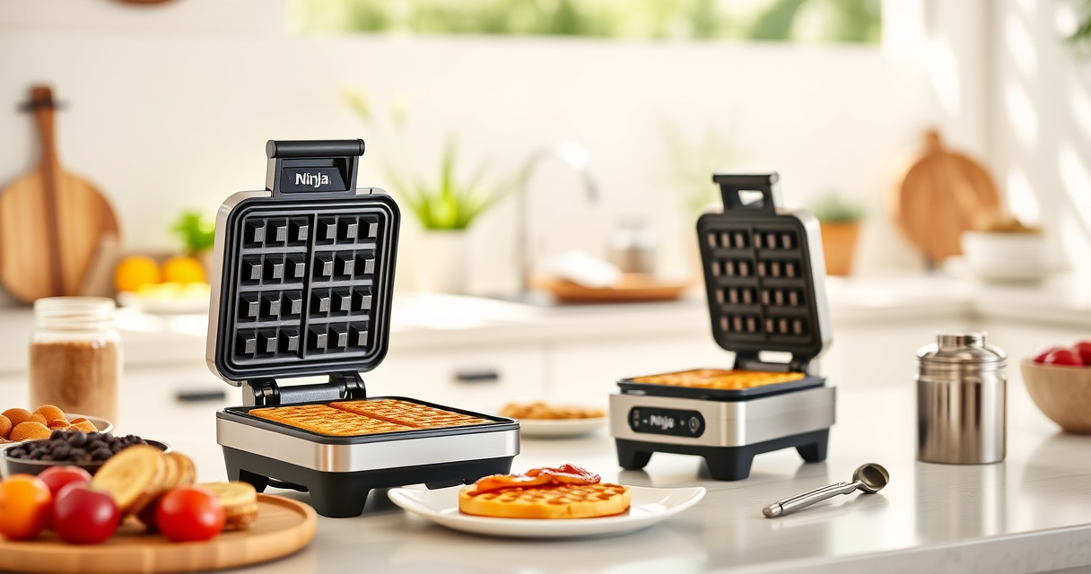 Enjoy Perfect Summer Waffles with Ninja Belgian Waffle Maker Pro