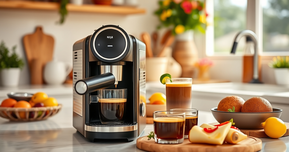 Summer Iced Coffee Bliss with Ninja Luxe™ Café Mini