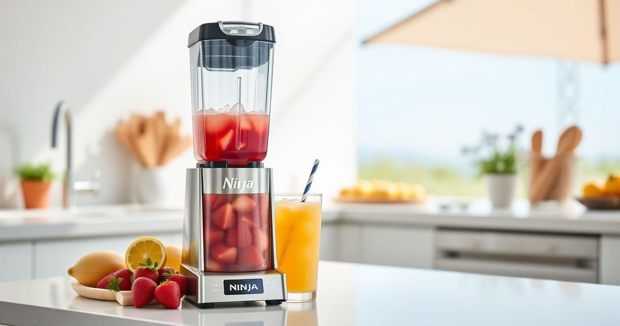 Cool Off This Summer with the Ninja SLUSHi Twist Frozen Drink Maker
