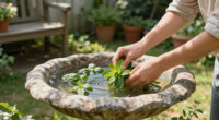 I Saw TikTok Telling People To Put Herbs In Their Bird Baths... But Is It Actually A Good Idea?