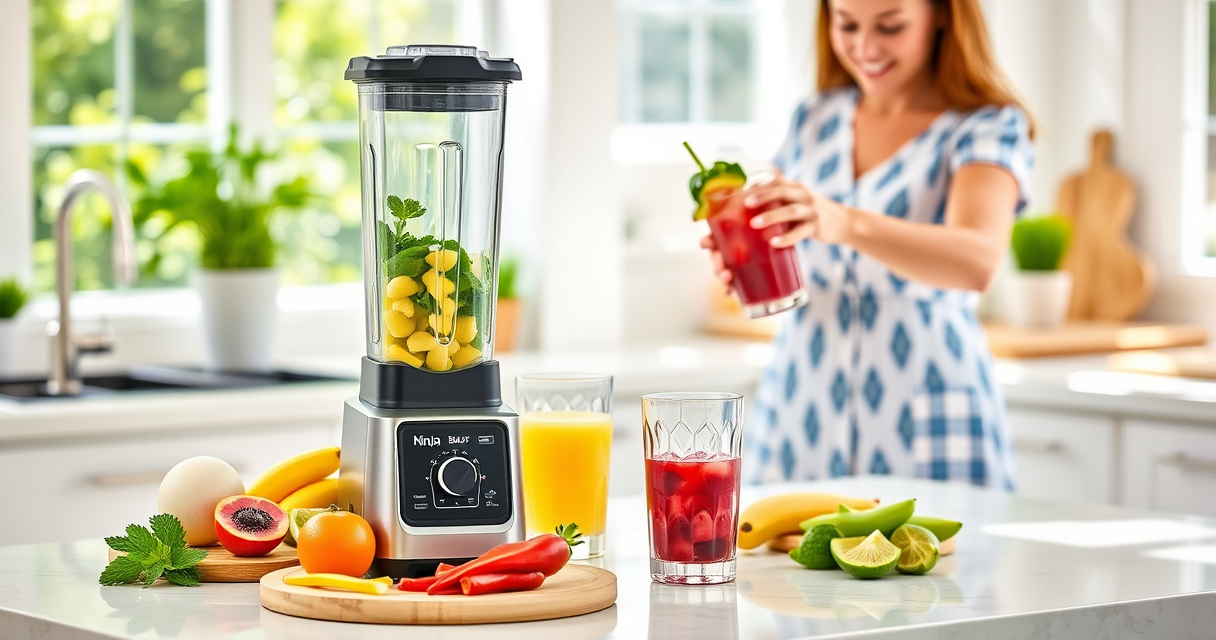 Ninja Blast Max Portable Blender: Your Summer Sip Companion