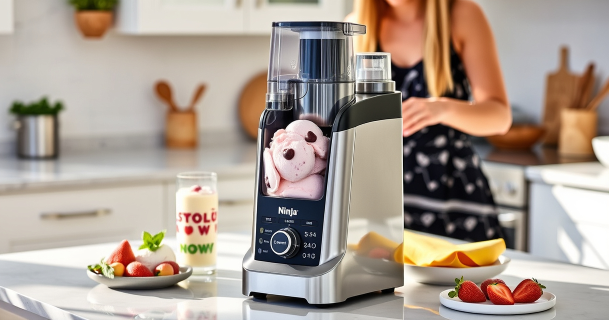 Ninja CREAMi 7-in-1 Ice Cream Maker: Summer's Ultimate Frozen Treats