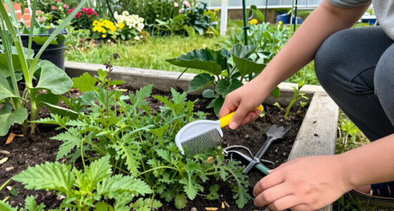 This 5 Minute Garden Job With A $4 Dog Comb In August Saves Me Hours Of Weeding In Spring
