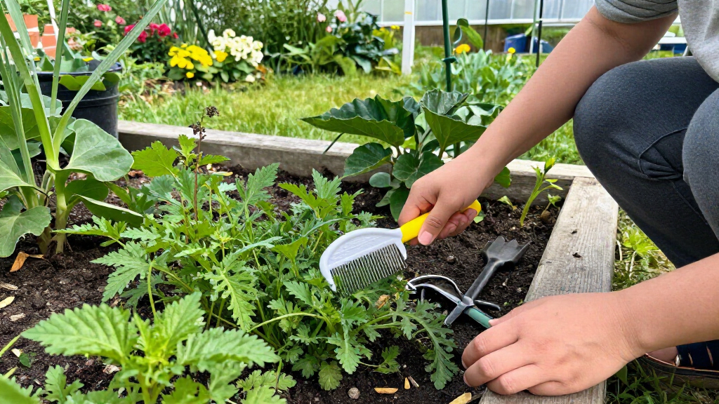 This 5 Minute Garden Job With A $4 Dog Comb In August Saves Me Hours Of Weeding In Spring