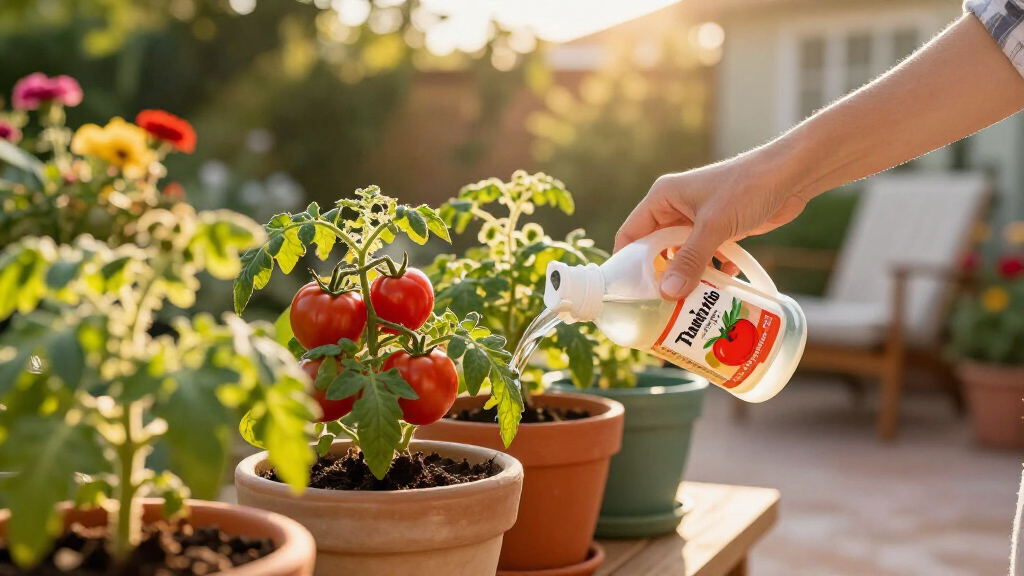 Weekend Win: Boost Patio Containers With Tomato Feed To Encourage A Last Flush Of Flowers