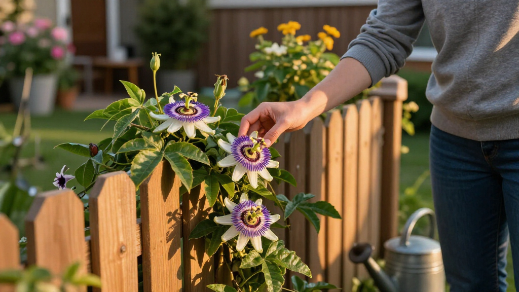 Why I Let My Passionflower Take Over My Fence (And It's Not Just Because It Looks So Good)
