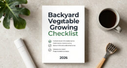 Backyard Vegetable Growing Checklist 2026