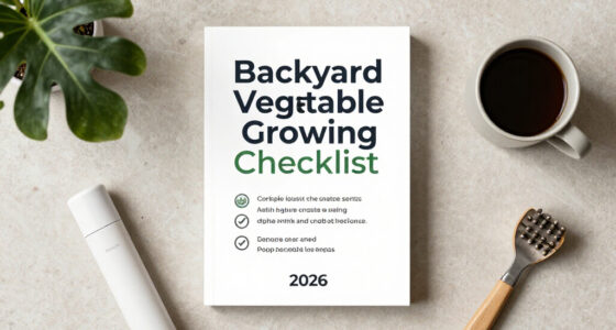 Backyard Vegetable Growing Checklist 2026