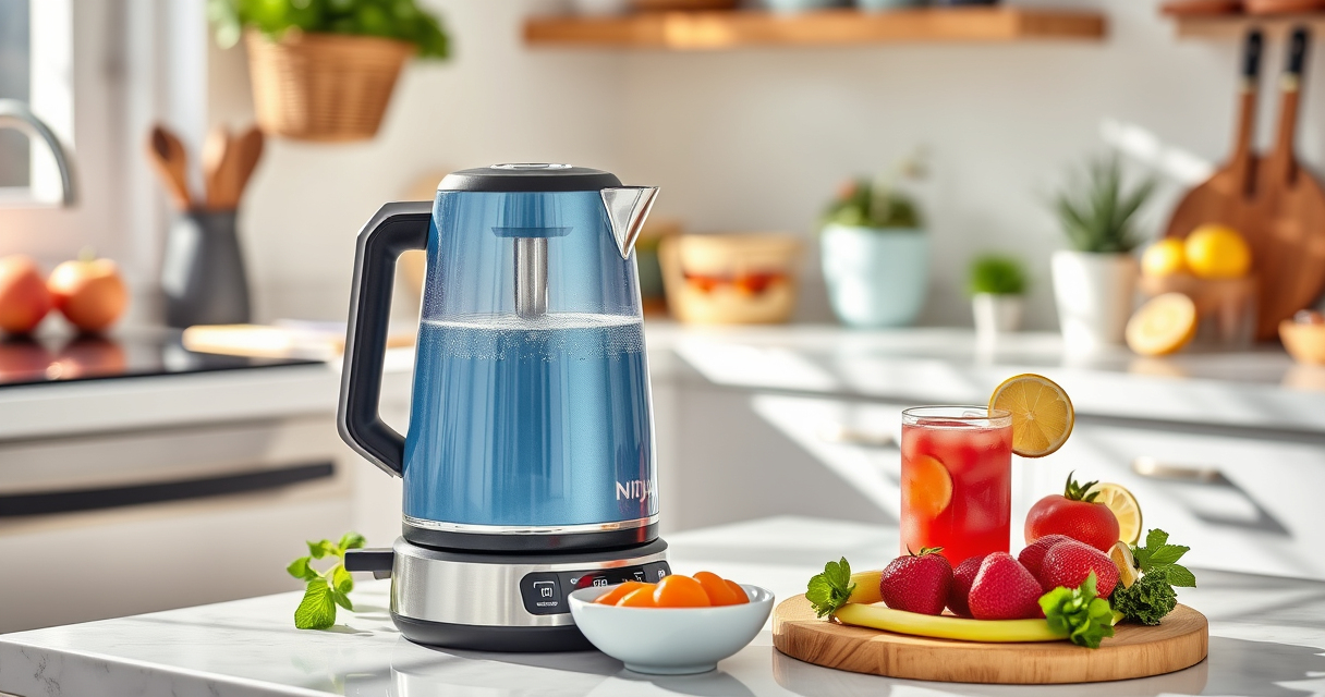 Bright Summer Recipes with the Ninja KT200BL Electric Kettle