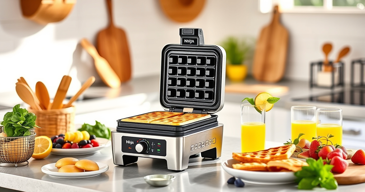Host Effortless Pool Parties with the Ninja Belgian Waffle Maker Pro