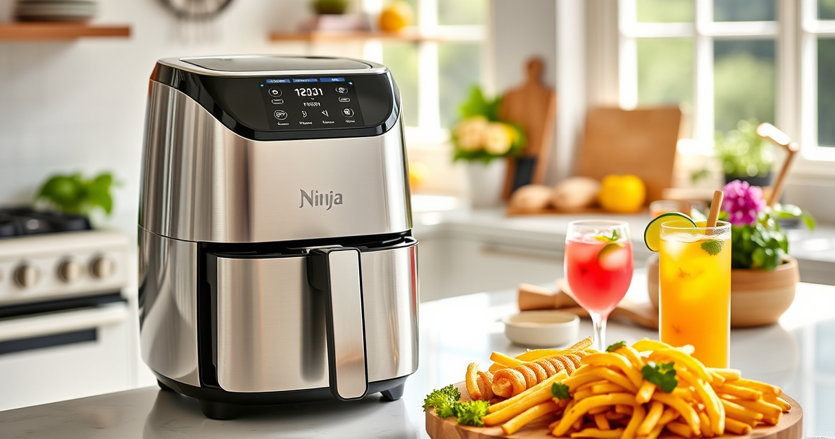 Host Effortlessly with the Ninja Foodi 10-Quart DualZone Air Fryer