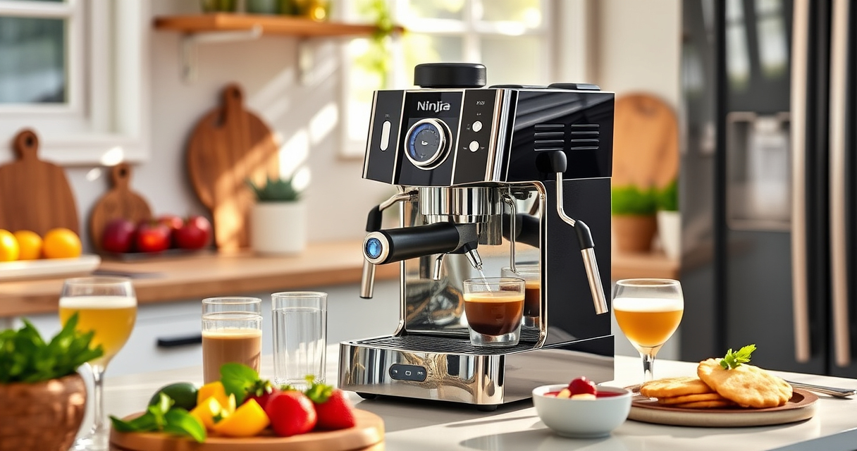 Make Summer Evenings Special with the Ninja Luxe Café Pro Espresso Machine