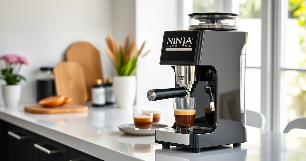 Make Summer Mornings Shine with the Ninja Luxe Café Pro Espresso Machine