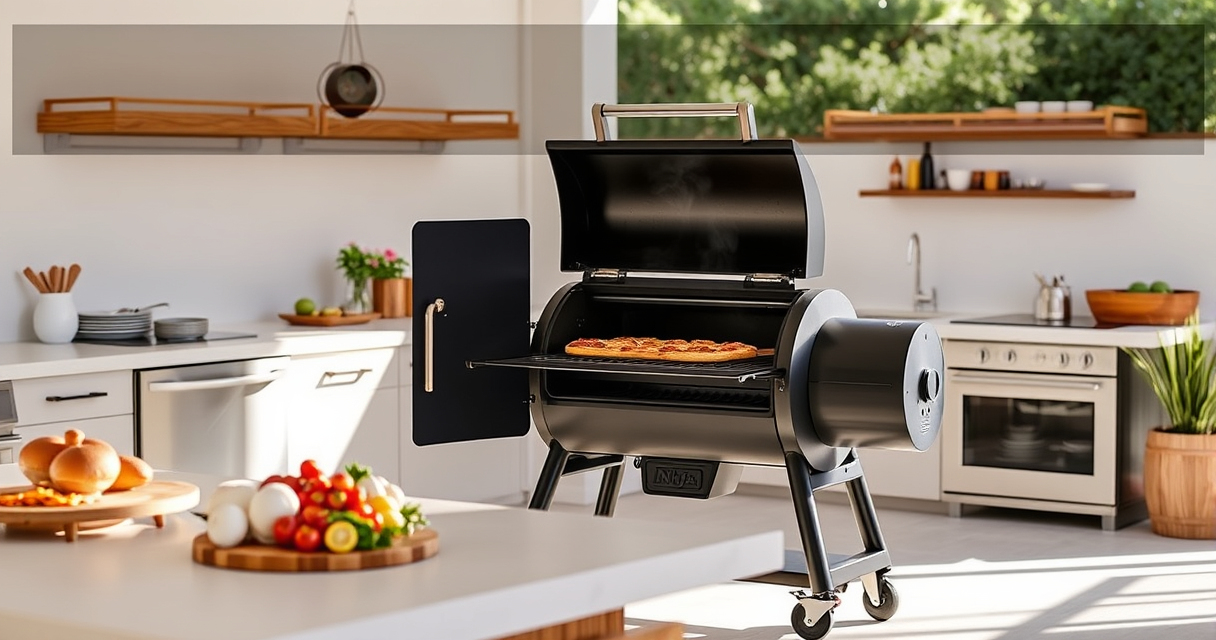 Master Summer Grilling with Ninja Outdoor Woodfire Pro XL