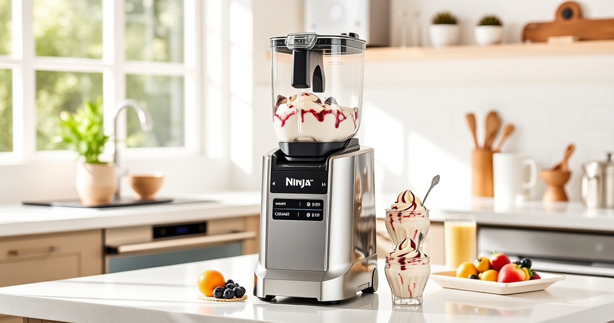 Ninja NC701 CREAMi Swirl 13-in-1 Soft Serve Ice Cream Maker
