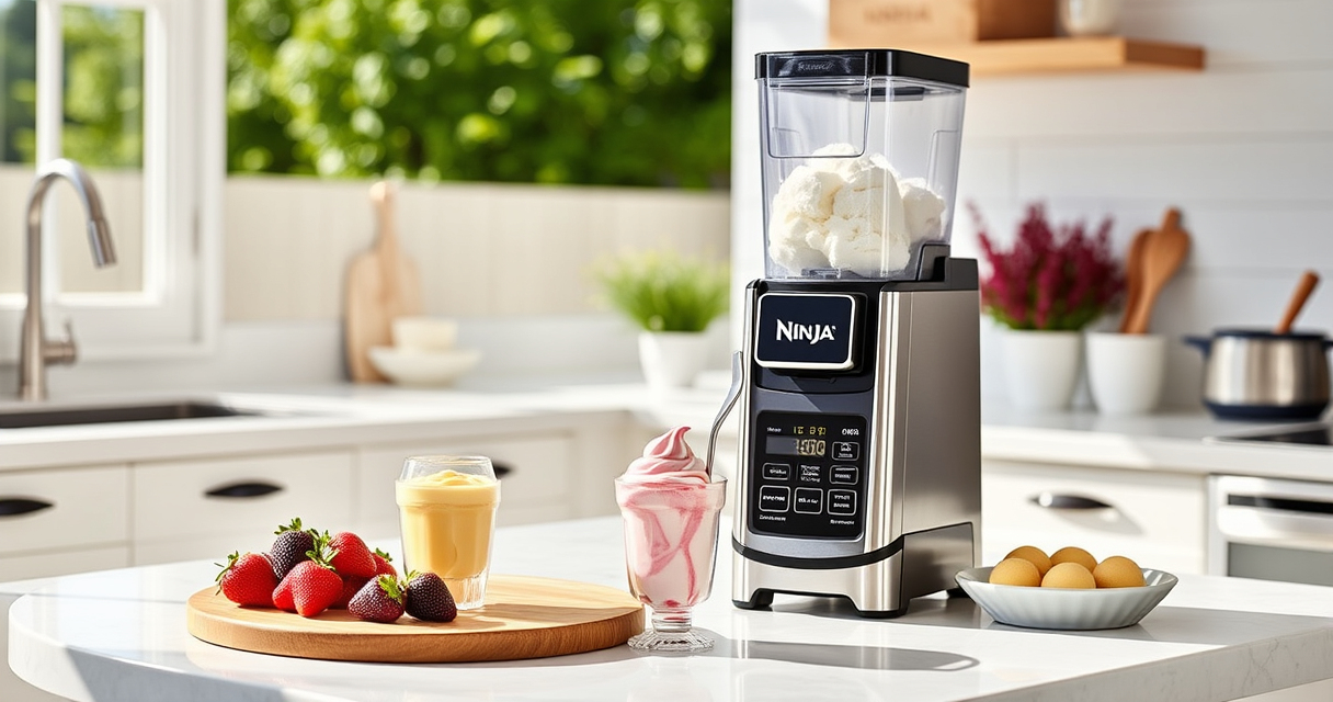 Ninja NC701 CREAMi Swirl Ice Cream Maker: Cool Summer Delights