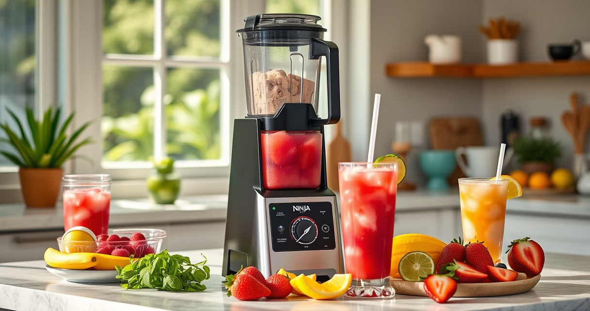 Ninja SLUSHi Max XXL: Effortless Frozen Drink Magic for Your Summer Parties