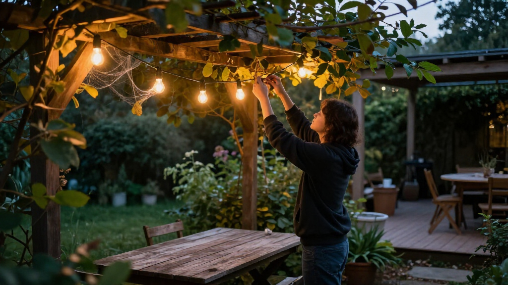 Spooky Outdoor String Lights: A Halloween Guide