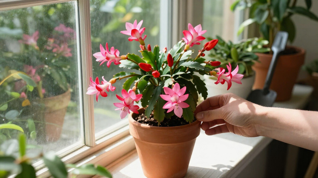 The Simple Fall Trick That Makes A Christmas Cactus Flower For The Holidays