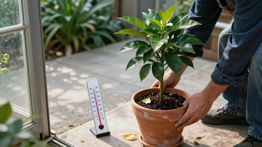 Got Fruit Trees In Pots? This Is The Temperature That Signals It’s Time To Move Them Indoors