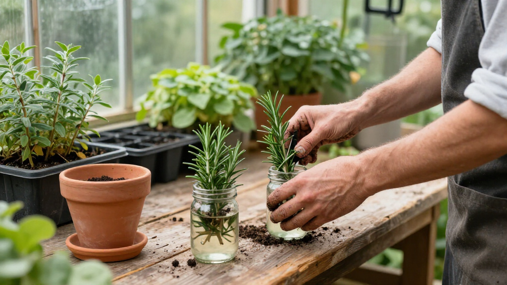 Grow Herbs For Free By Taking Cuttings