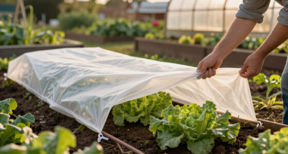 How Do Floating Row Covers Protect Plants From Frost?
