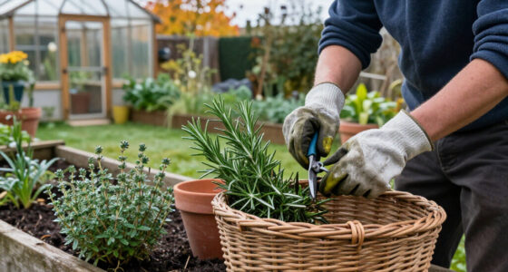 How To Harvest Herbs For Winter Cooking Before The First Frost