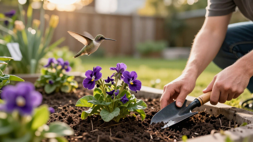 Hummingbirds Love These Purple Fall Flowers – Plant Them Now For More Backyard Visitors