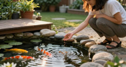 Jennifer Aniston’s Koi Pond Is The Dreamy Garden Luxury You Can Copy On A Small Scale – Fish Optional