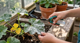 Powdery Mildew At Season’s End, Treat The Plant Or Clean Up And Move On?