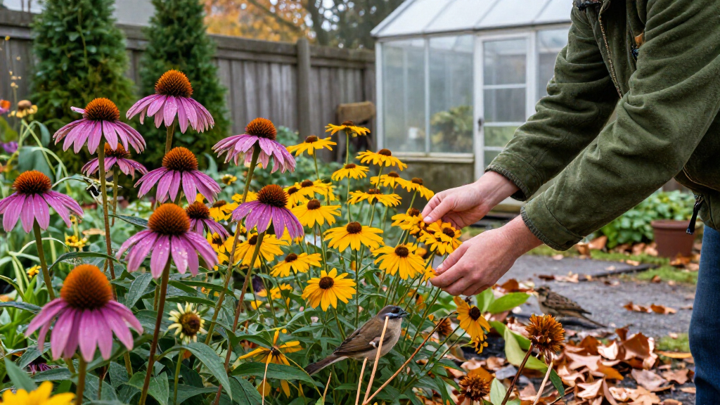 The Flower Gardeners Never Deadhead In October – Leave It For Wildlife, Fall Color And Winter Beauty