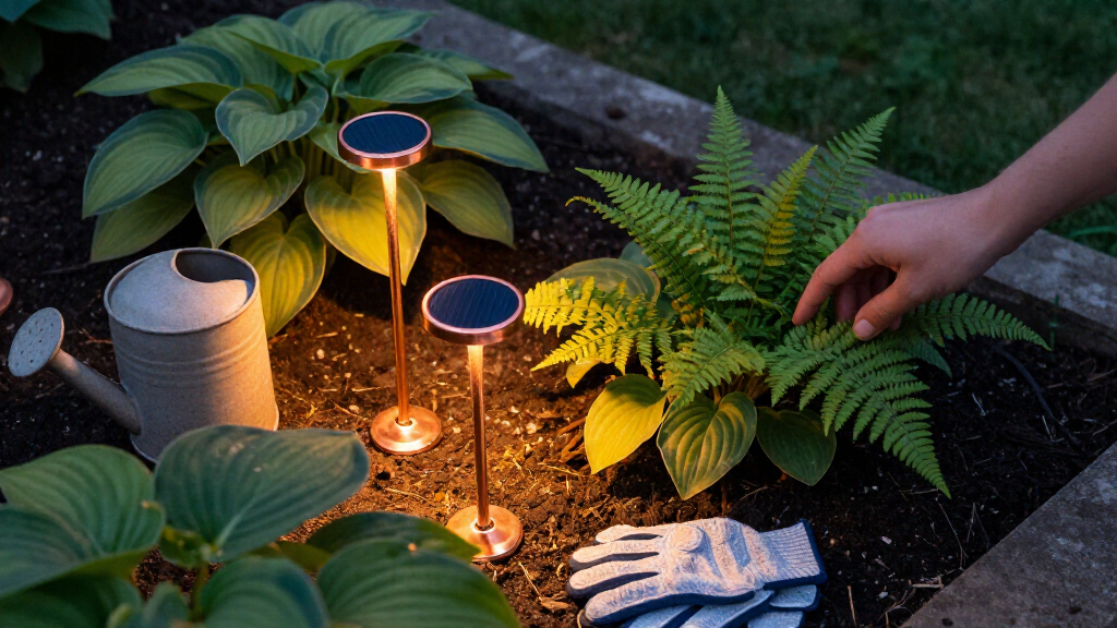 These $15 Amazon Solar Lights Look Like Fireflies Dancing Over Your Plants – The Secret To Bringing Dark Fall Pots To Life