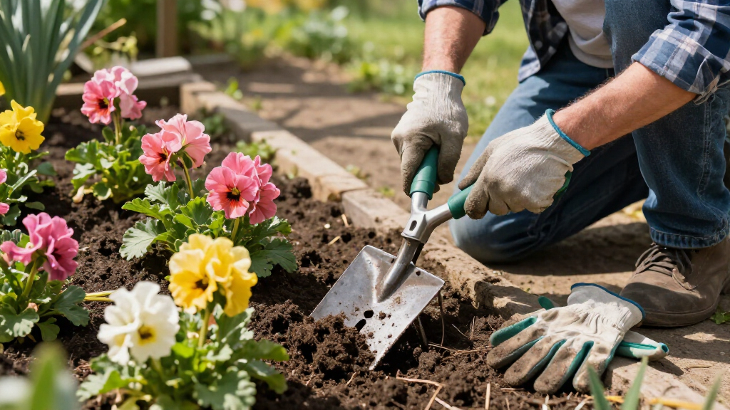 This Compact Tool Is Essential For Cleaning Up Small Flower Beds Fast – And It's Less Than $10