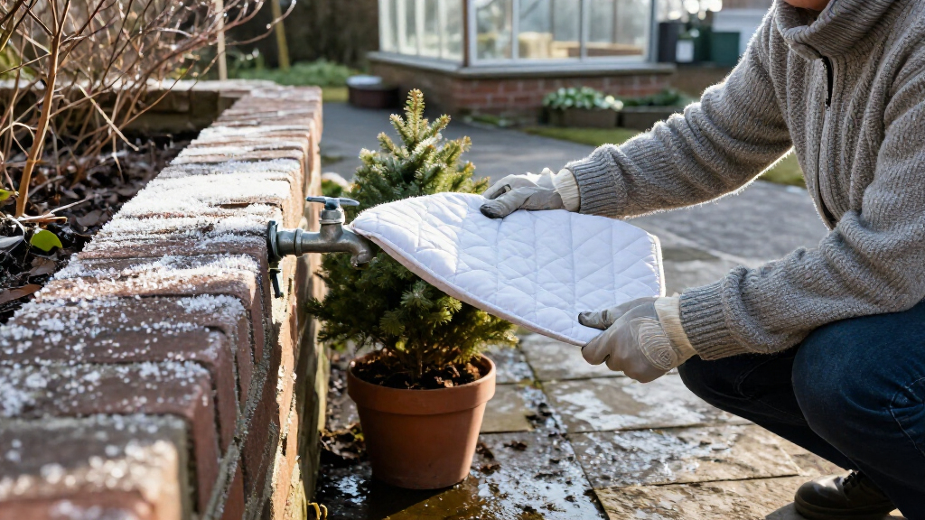 This Easy-Fit Cover Helps Protect Outdoor Faucets From Winter Frost And Freezing Temperatures – And Takes Seconds To Install